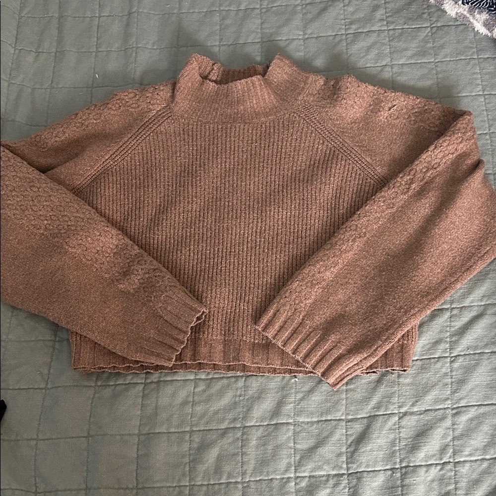 Wild Fable Brown Turtleneck Sweater